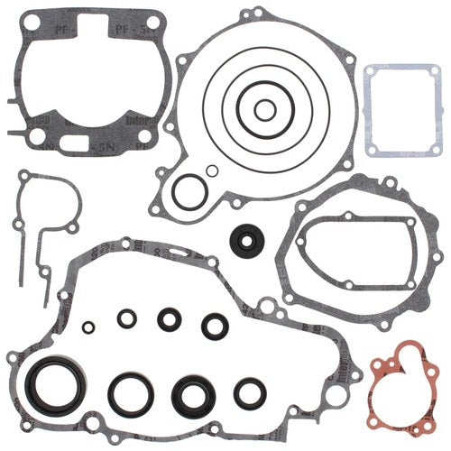 Yamaha YZ 250, 1995-1996, Complete Gasket Set with Seals - YZ250