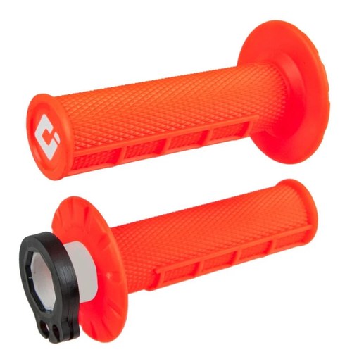 Odi Grips Half Waffle Lock On Flo Orange