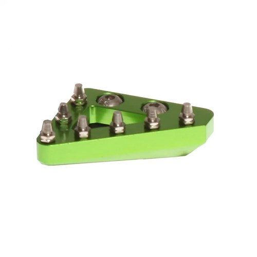 Rfx Pro Replacement CNC Solid Rear Brake Foot Pedal Lever Tip (Green)