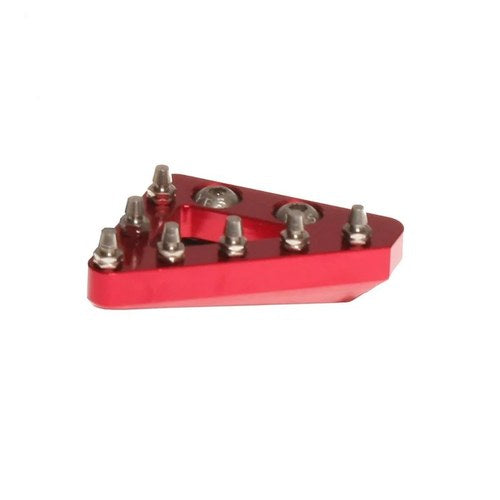 Rfx Pro Replacement CNC Solid Rear Brake Foot Pedal Lever Tip (Red)