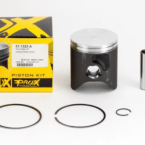 Honda CR250R, 2002 2003 2004, Pro-X Piston - 01.1323.C (66.36 mm) CR 250, CR250