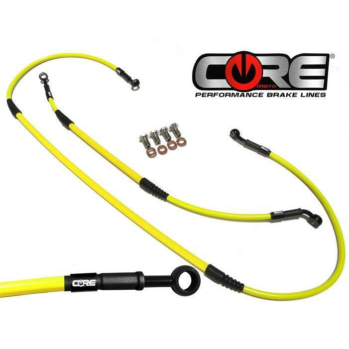 Core.Moto Brake Line RMZ250-Yellow-Brake-Lines-2007