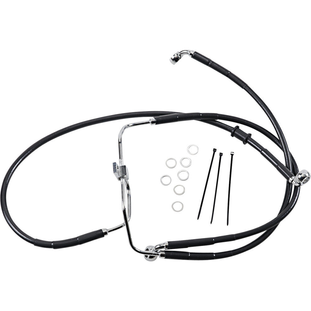 Drag Specialties Brake Line 660325-6BLK