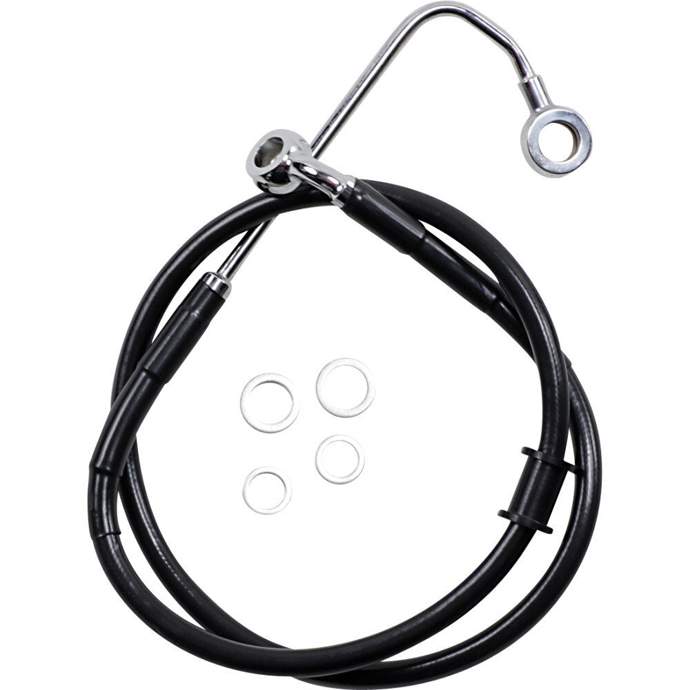Drag Specialties Brake Line 618300-BLK