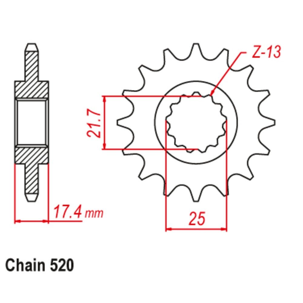 Sprocket 10-KV0-14