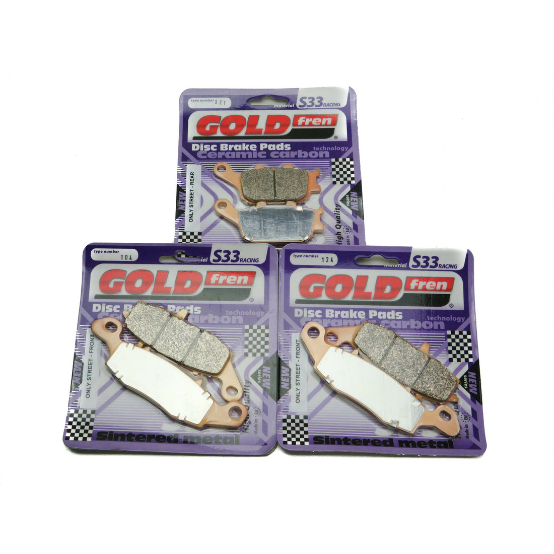 GOLDfren Brake Pads 21022020039