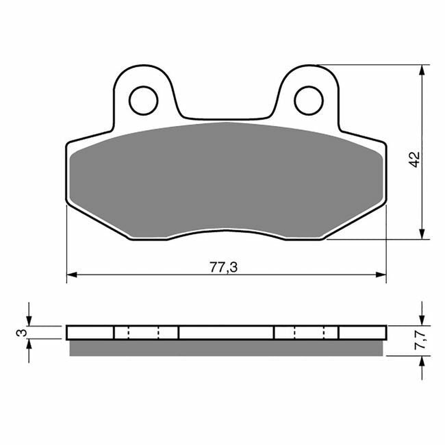 GOLDfren Brake Pads