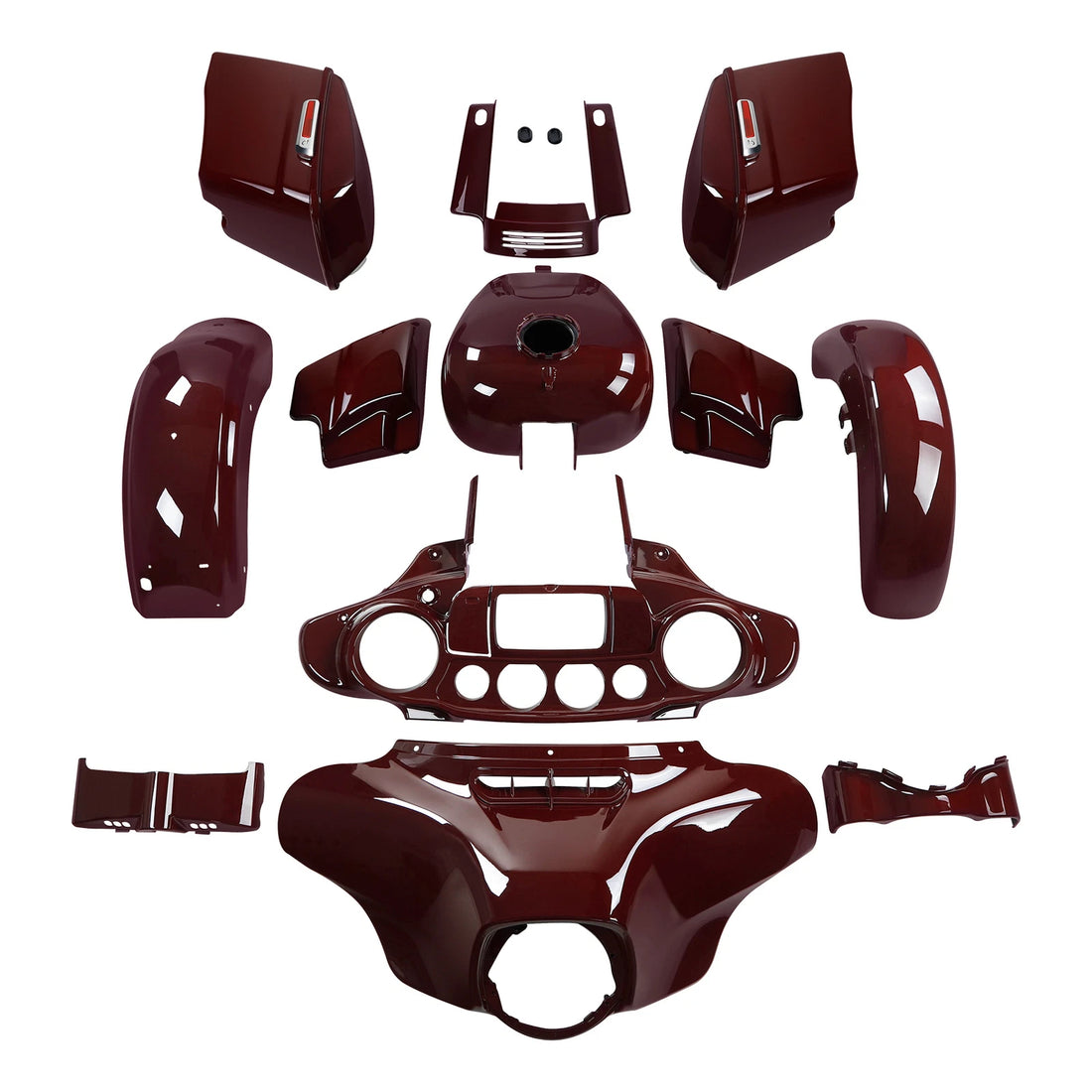 Fairings Bodywork Fit For Harley Street Glide Special 2014-24 Billiard-Burgundy