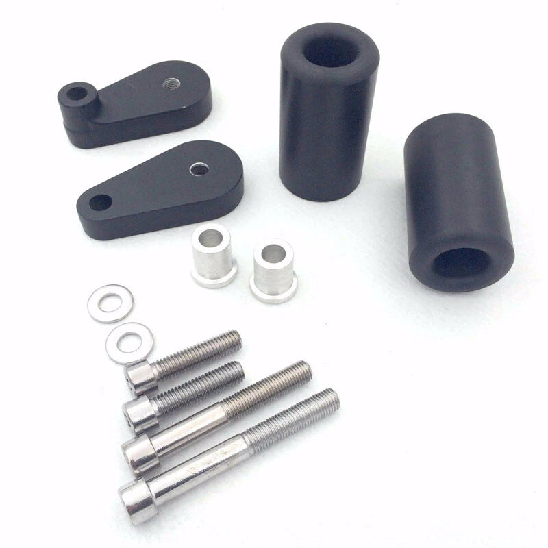 Brand new Kawasaki Ninja ZX10R Frame Crash Falling Protector Fit 2004-2005 Black