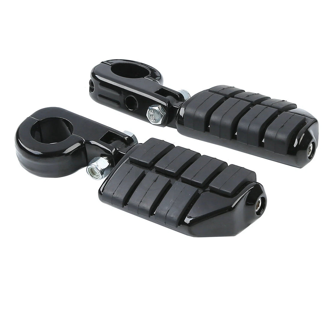 1-1/4" 1.25" 32mm Highway Engine Guard Footpeg Pegs Footrest Mount Clamps Tcmt