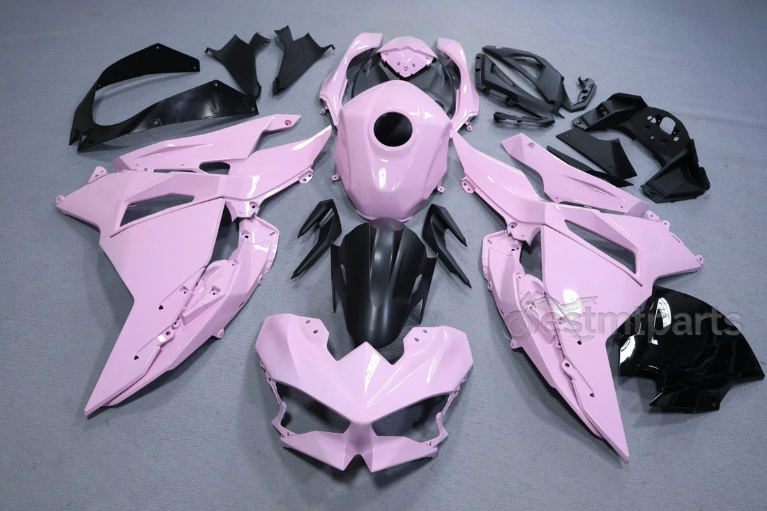 Baby Pink & Black Fairing Kit +Tank +Bolt For Kawasaki Ninja ZX6R 2007 2008 636