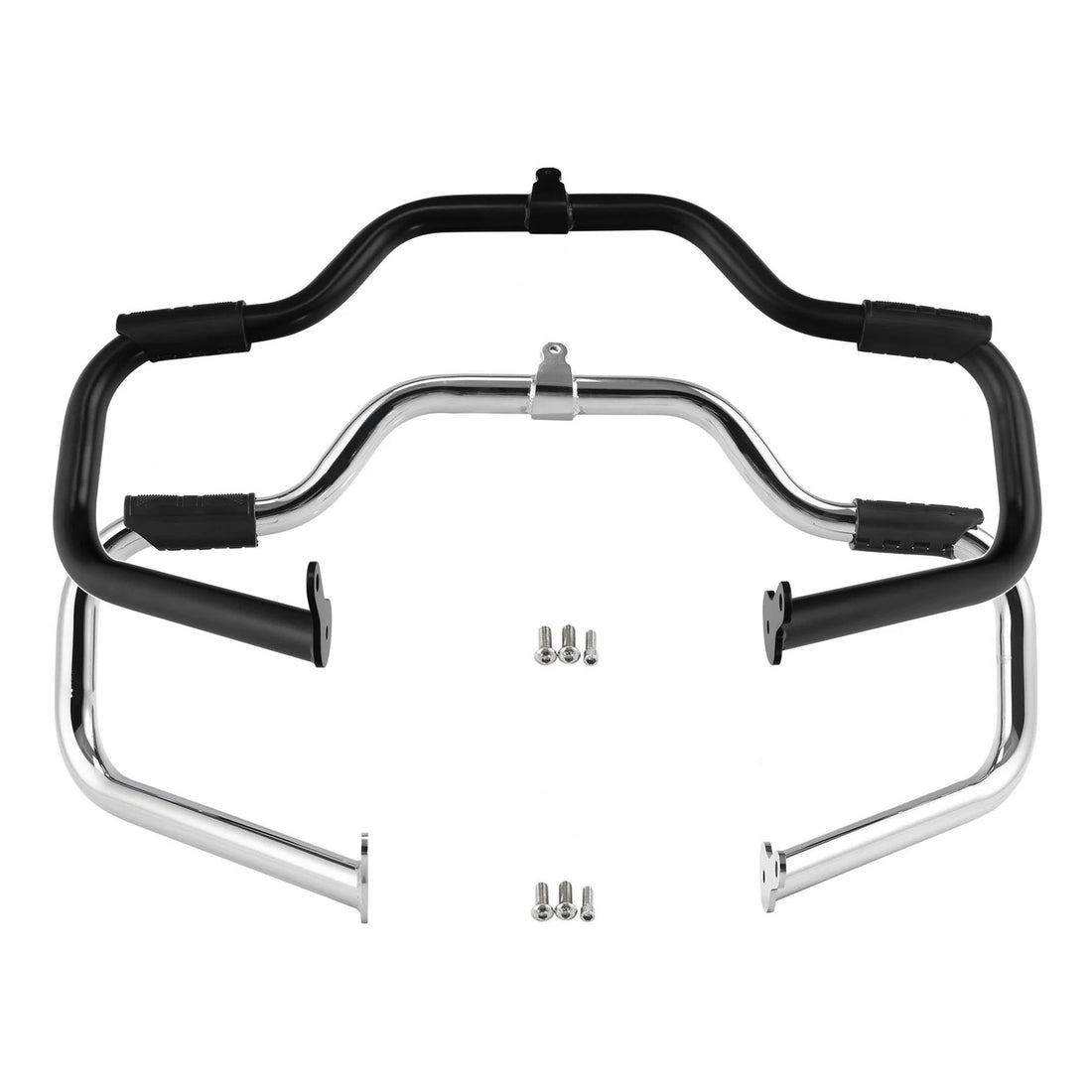 Mustache Highway Engine Crash Guard Bar For Harley Road King Street Glide 09-24