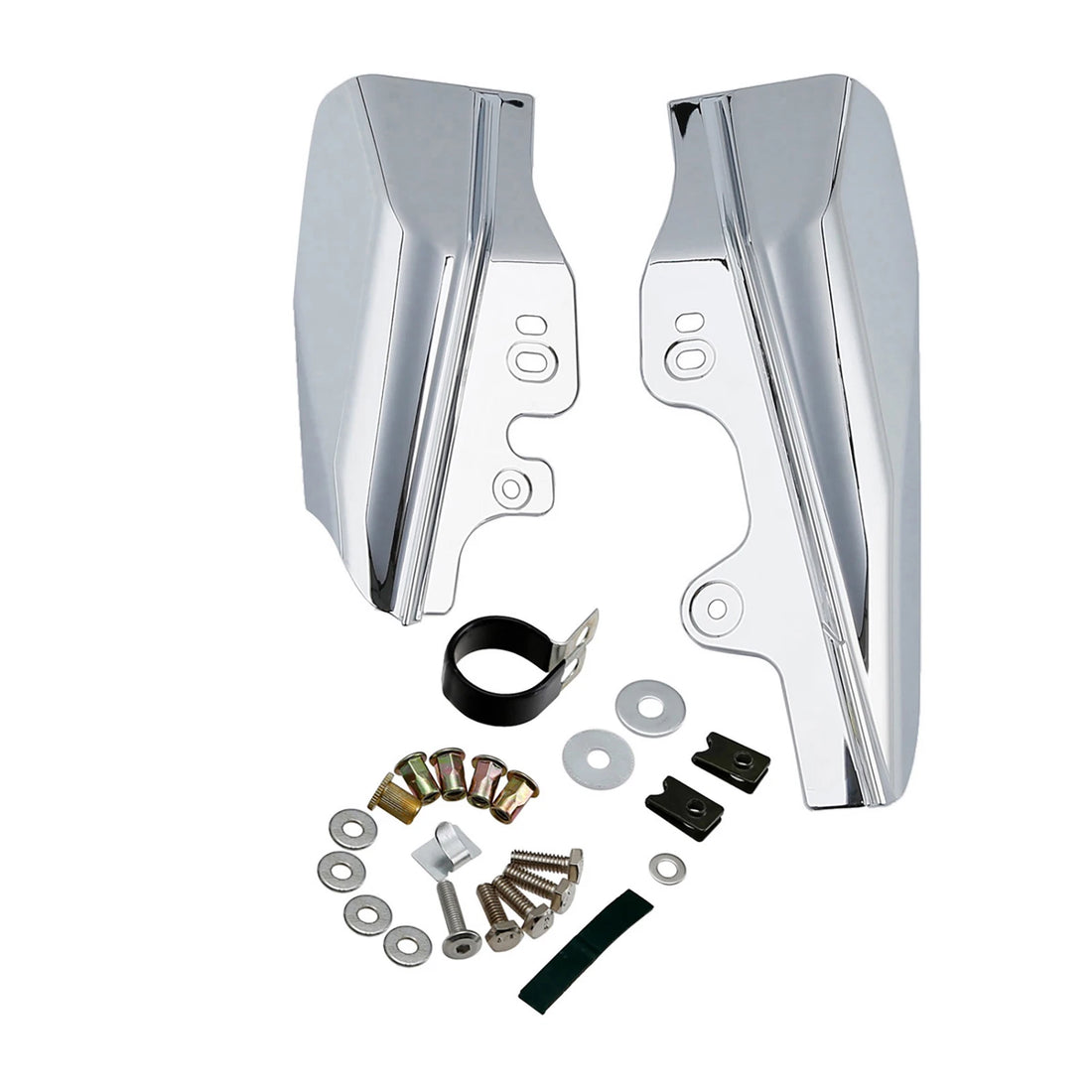 Mid-Frame Air Deflectors Fit For Harley Touring Flhr Flht Flhx Fltr 2001-2008 02