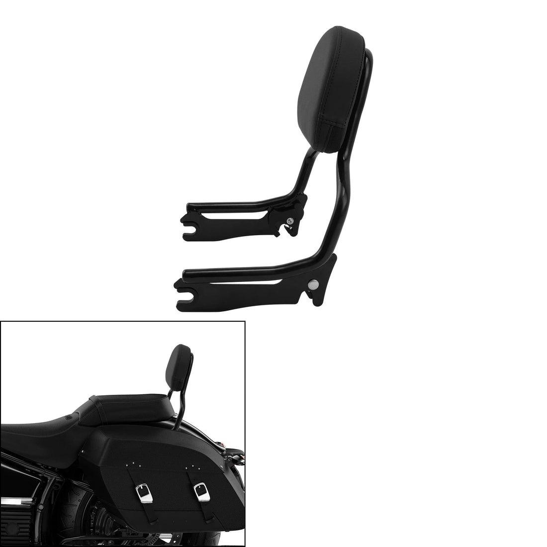 Black Backrest Sissy Bar Fit For BMW R18 2020-2025 R18 Classic 2021-2025 22 23