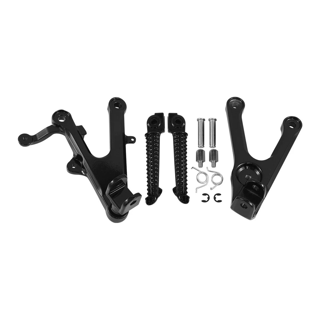 Front Rider Footrests Footpegs Bracket Fit For Yamaha Yzf R6 2003-2005 R6S 06-09