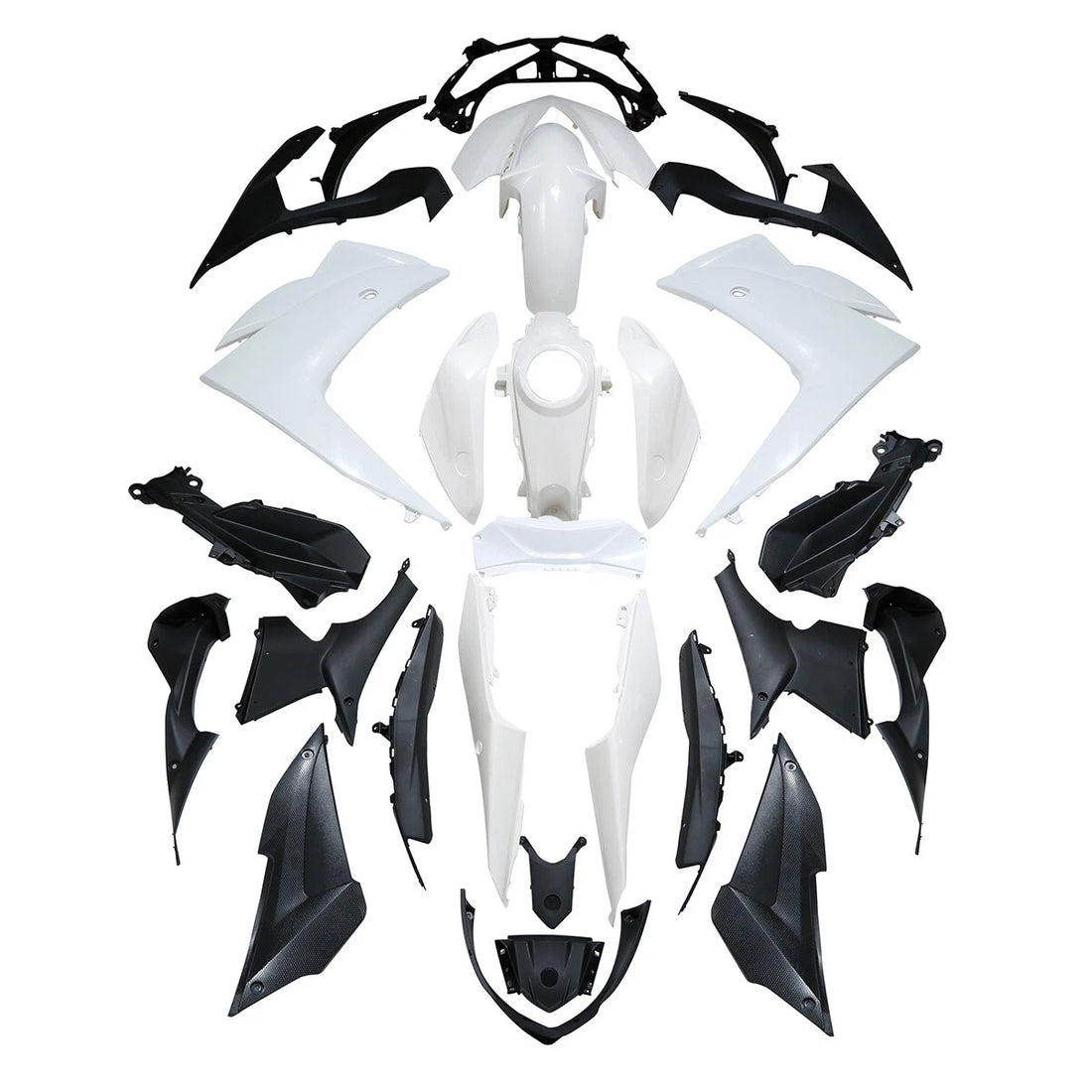 Unpainted White Injection Fairing Bodywork For Yamaha YZFR3 15-18 Yzf R25 15-17