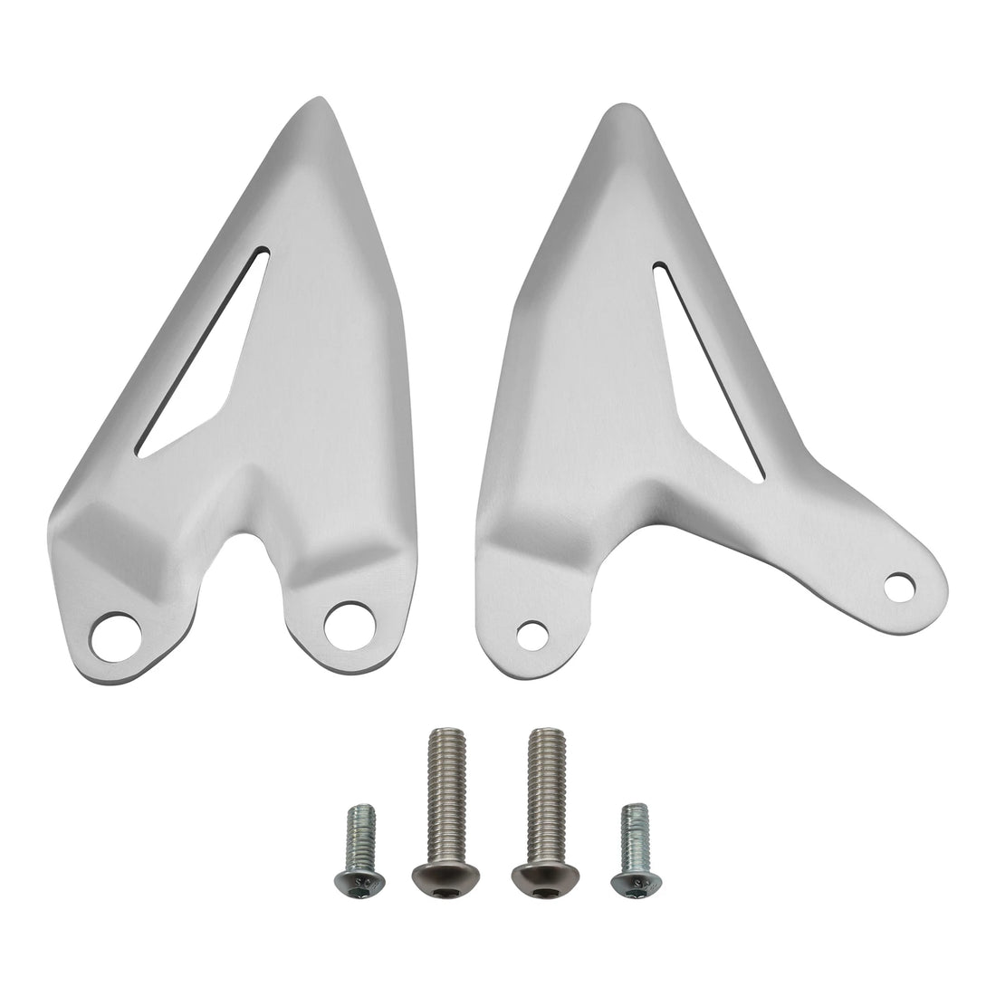 Foot Peg Heel Plate Guard Fit For Kawasaki Ninja 400 2018-24 500 2024 Z400 19-24
