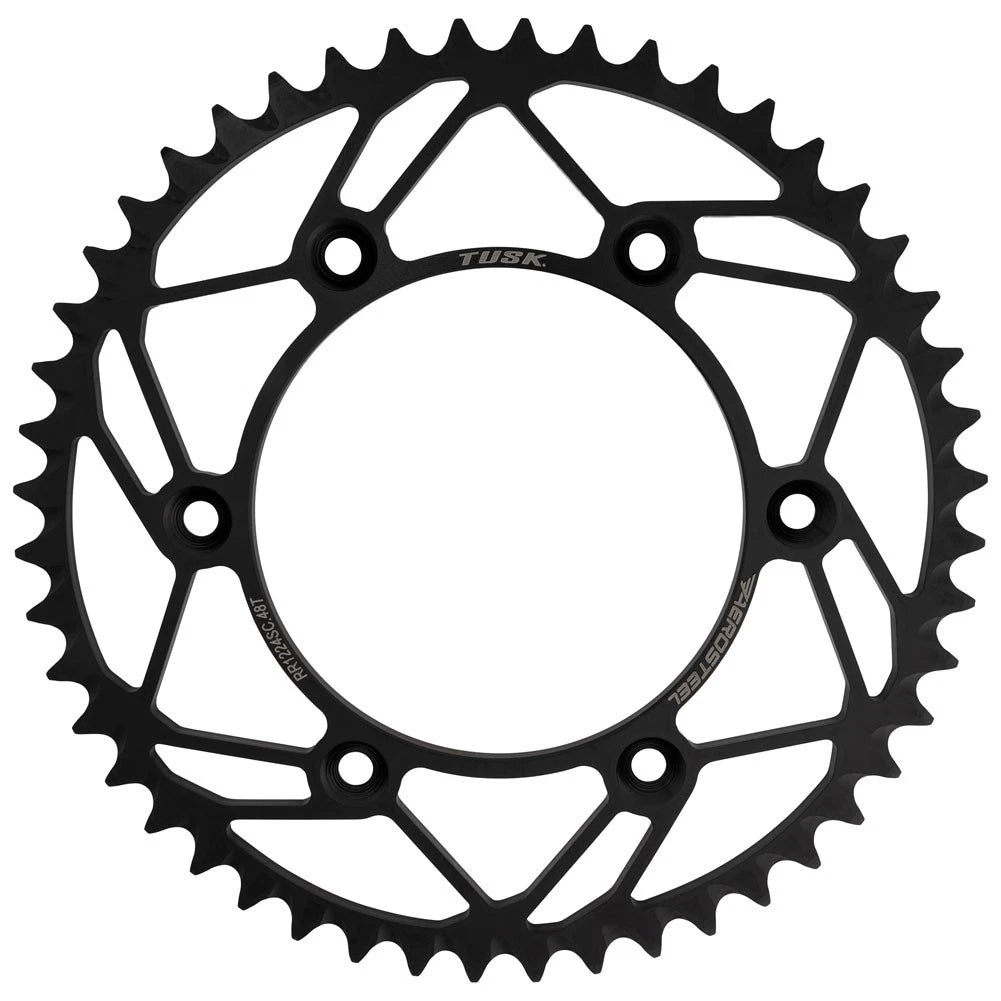 Tusk TK210ST-485a19-43cb0f AeroSteel Rear Sprocket 48 Tooth For Honda CRF450X