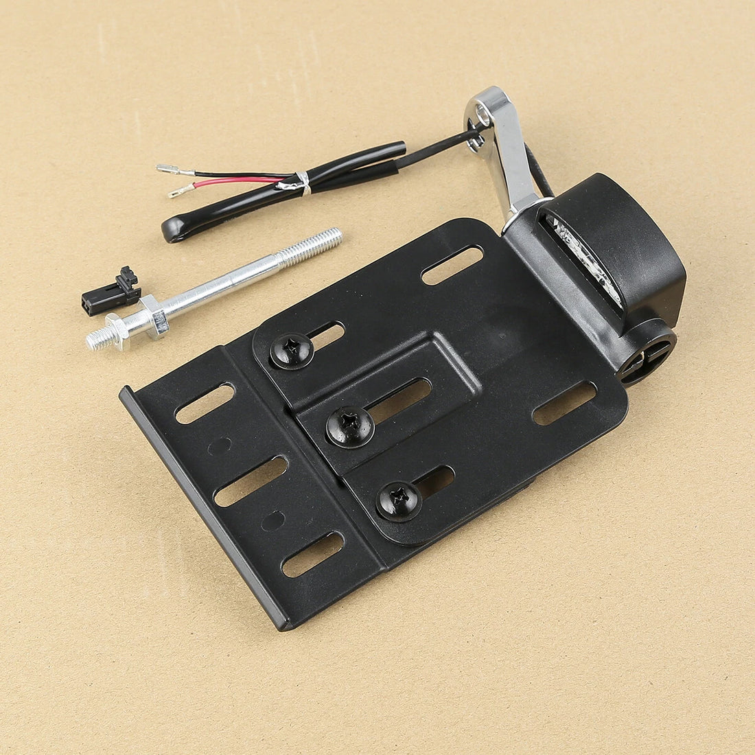 LED Side Mount License Plate Bracket Fit For Harley Sportster XL883 1200 04-16