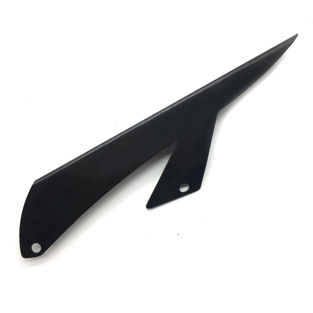 Black Aluminum Chain Guard Radiator Cover Fit For Kawasaki Ninja ZX10R 2006-2007