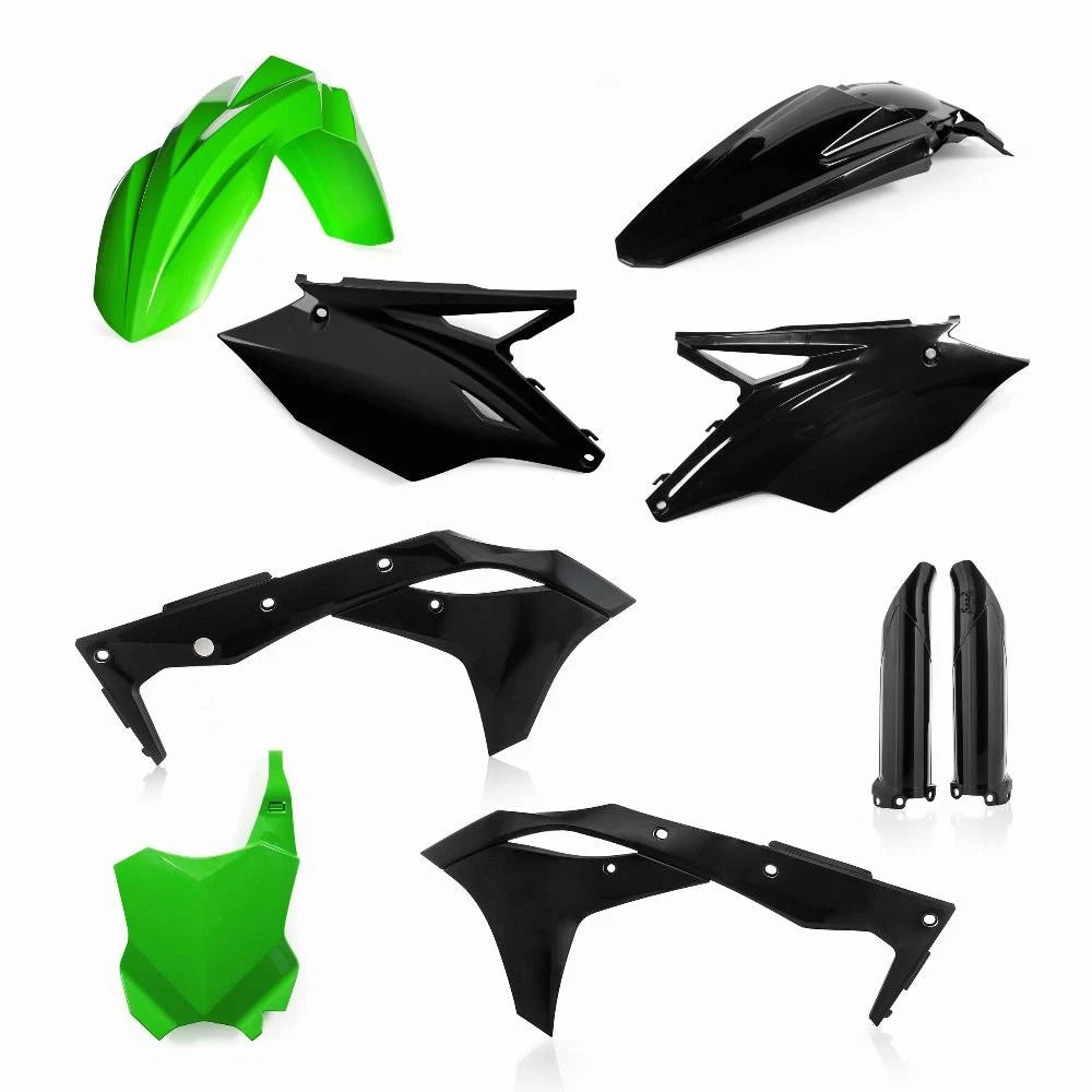 Acerbis 2685821089 Full Plastic Kit Kaw Green/Black
