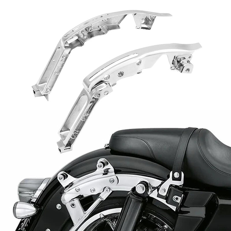 Chrome Rear Fender Support Bracket Fit For Harley Touring Street Glide 2014-2025