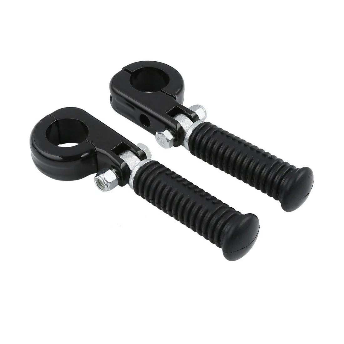 1-1/4" Foot Pegs Fit For Harley Street Road Glide Highway Crash Bar Engine Guard