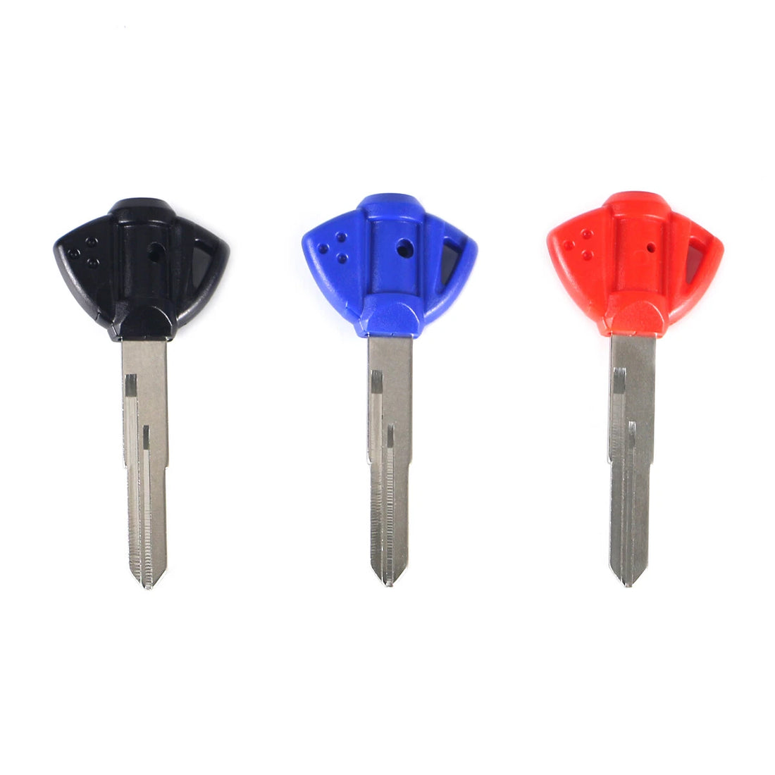 3PCS Motorcycle Uncut Blank Key For Suzuki Gsx-R600/750/1000/1300 SV650/1000