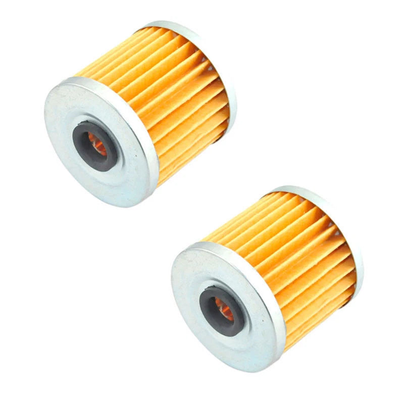 2 Oil Filter For Kawasaki KL250 KL600 KL650 KZ250 Z200 BJ250 Z250 KLF300 KLT250
