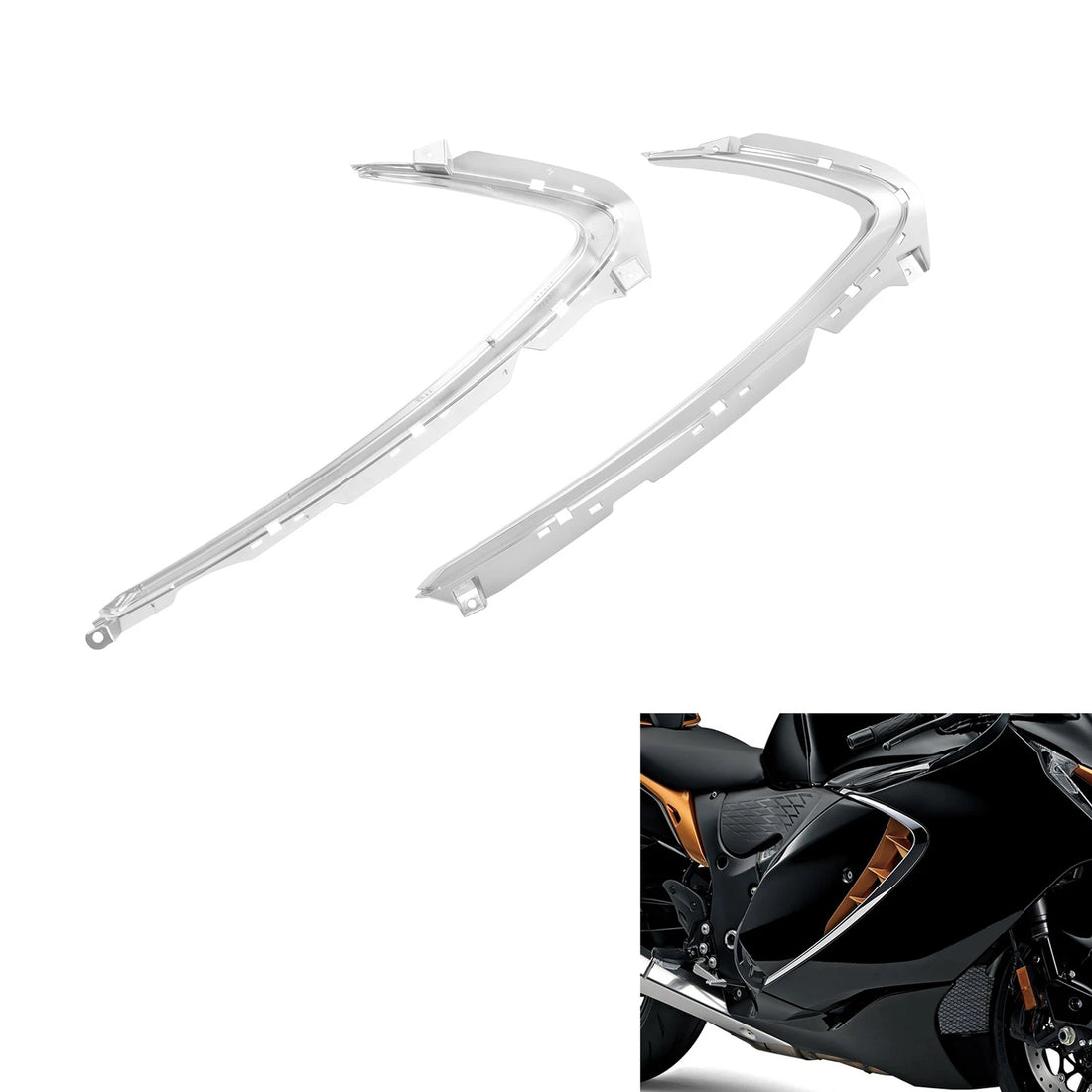 Side Front Cowlings Fairing Fit For Suzuki Hayabusa GSX1300R 2022-2024 22 23 24