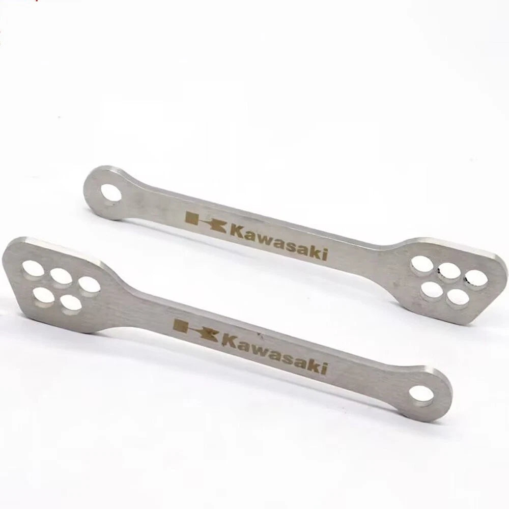 Silver Motorcycle Lowering Links Fit For Kawasaki Z800 2013-2015 2016 2017 2018