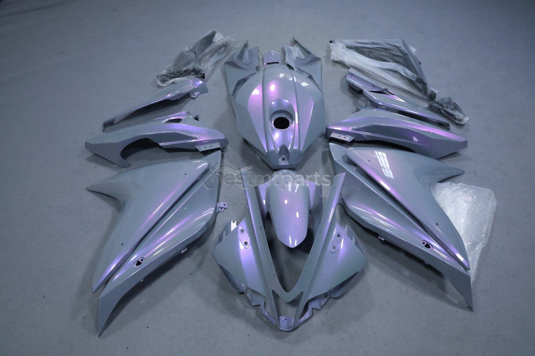 Chameleon Grey Purple Fairing Kit +Bolts For Yamaha YZF R125 2008-2018 Customize