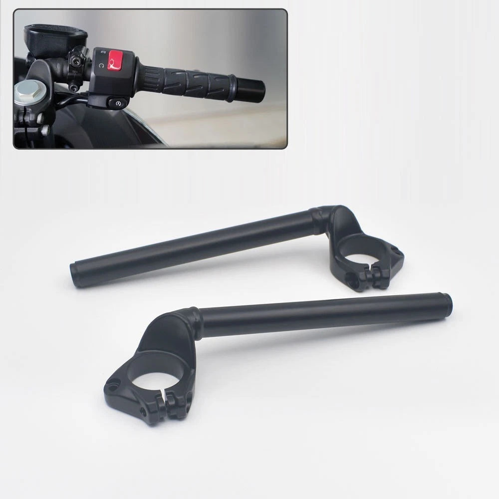 Fit For 2024 2025 Kawasaki Ninja 500 EX500 ABS New Motorcycle Clip Ons Handlebar