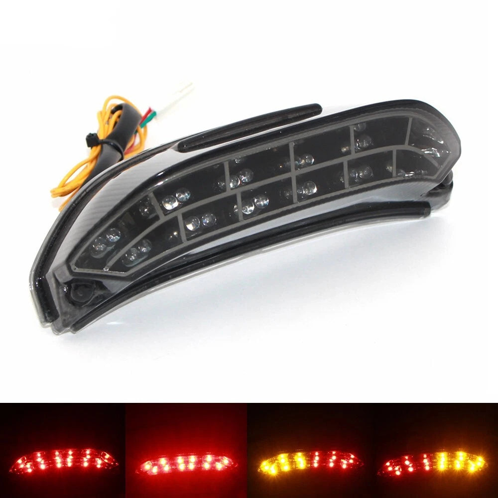 Motorcycle LED Tail Light Assembly Fits Honda CBR600RR/600RRA 2013-2023 F5 Smoke