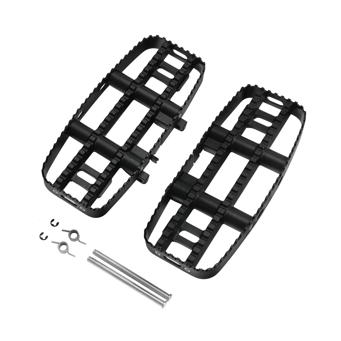 Black Driver Floorboard Fit For Harley Softail Slim Deluxe Fat Boy Flfb 18-25 19