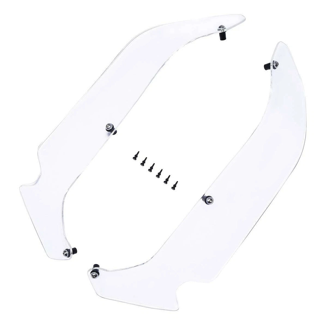 Clear Left Right Lower Air Deflectors Fit For Honda Goldwing GL1800 2018-2025 24