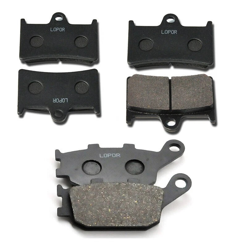 Motorcycle Front Rear Brake Pads Full Set For Yamaha FZ1 FZ1000 MT10 YZFR1 04-06