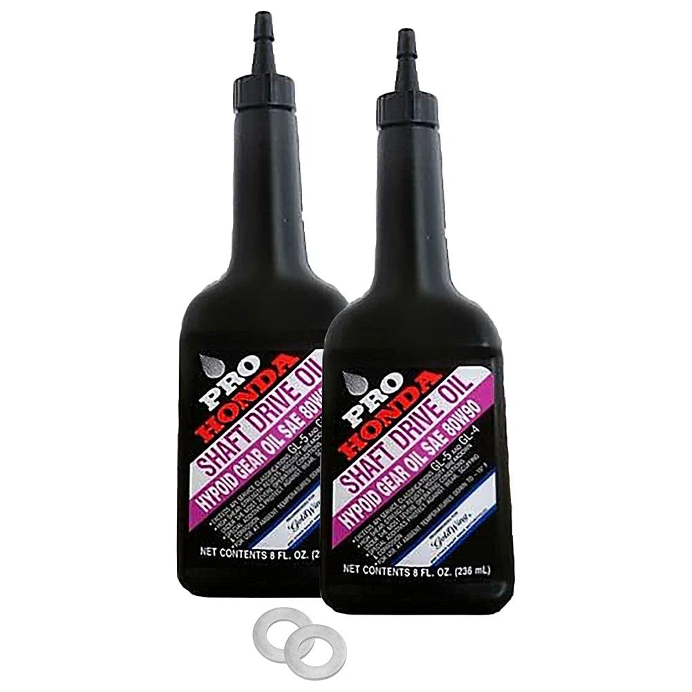 Tusk 204-412-01156819-83f161 Drivetrain Oil Change Kit with Pro Honda Oil