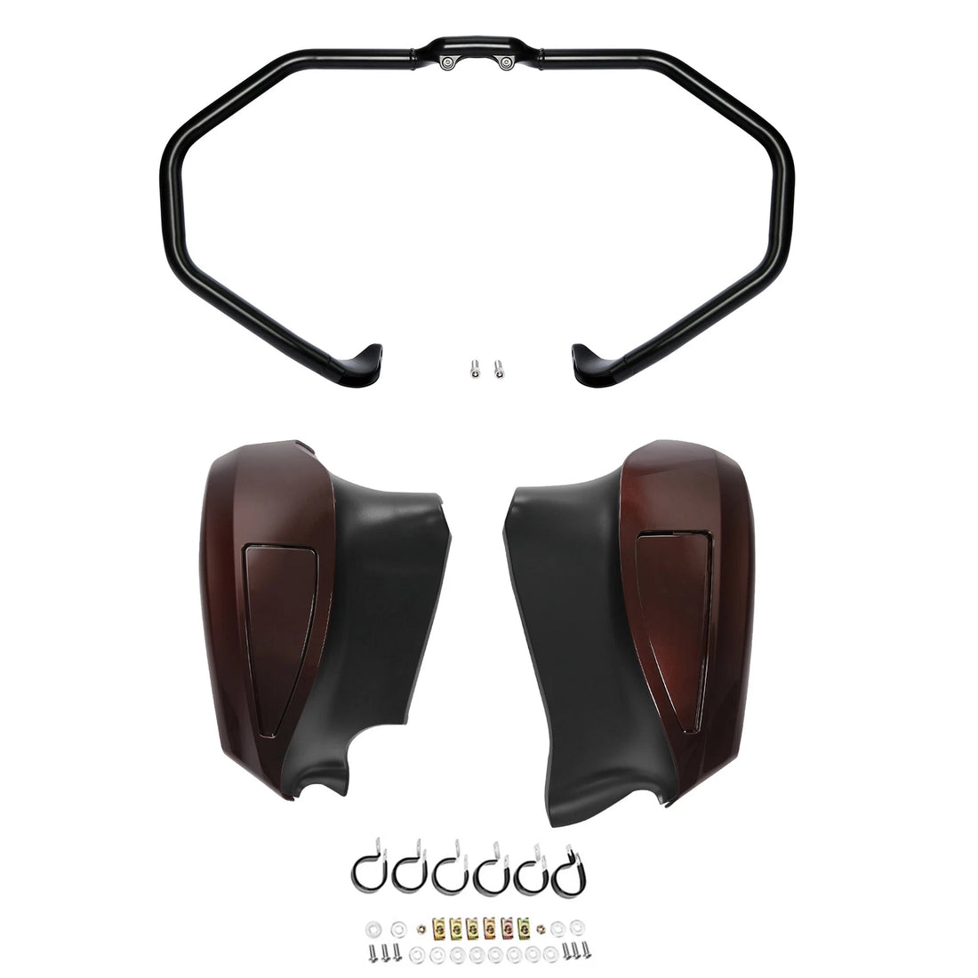 Engine Guard Highway Bar Lower Vented Fairings Fit For Indian Roadmaster 2014-23