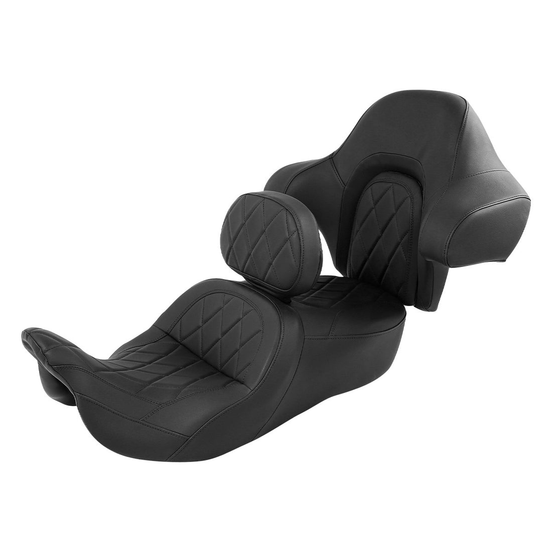 Hammock Driver & Passenger Seat Backrest Fit For Harley Electra Road Glide 14-23