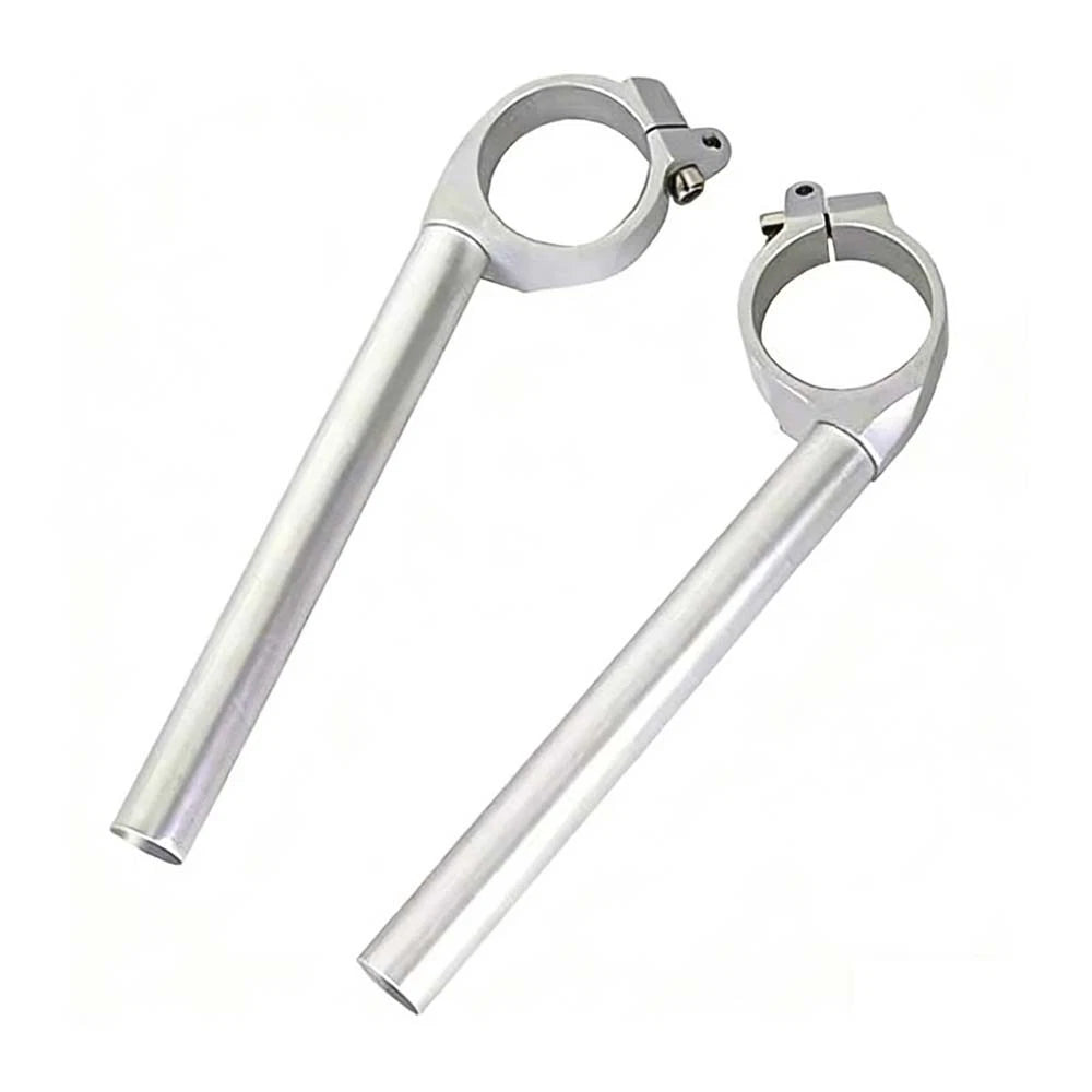 Motorcycle Clip Ons Clip On Fork Handlebar For Yamaha Yzf R6 2006-2016 Silver