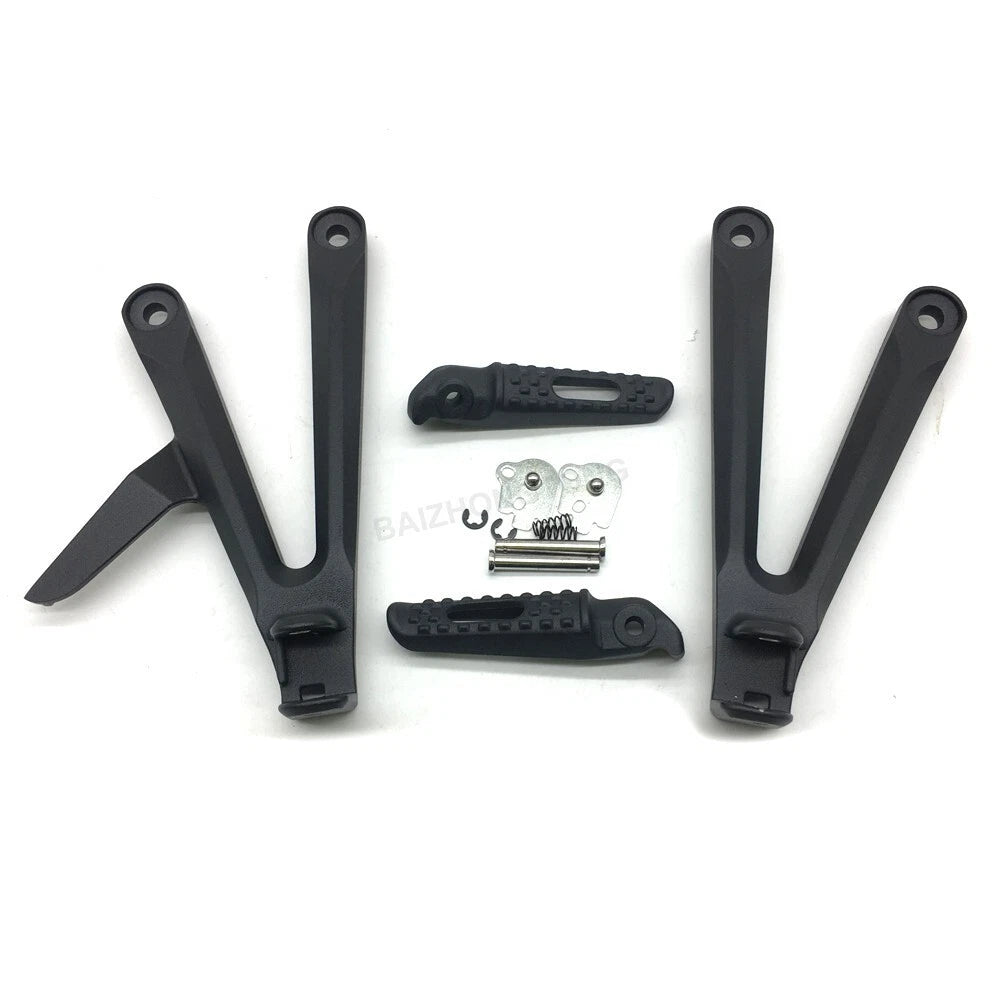 For 2005 2006 Honda CBR600RR Motorcycle Black Passenger Rear Foot Pegs Bracket