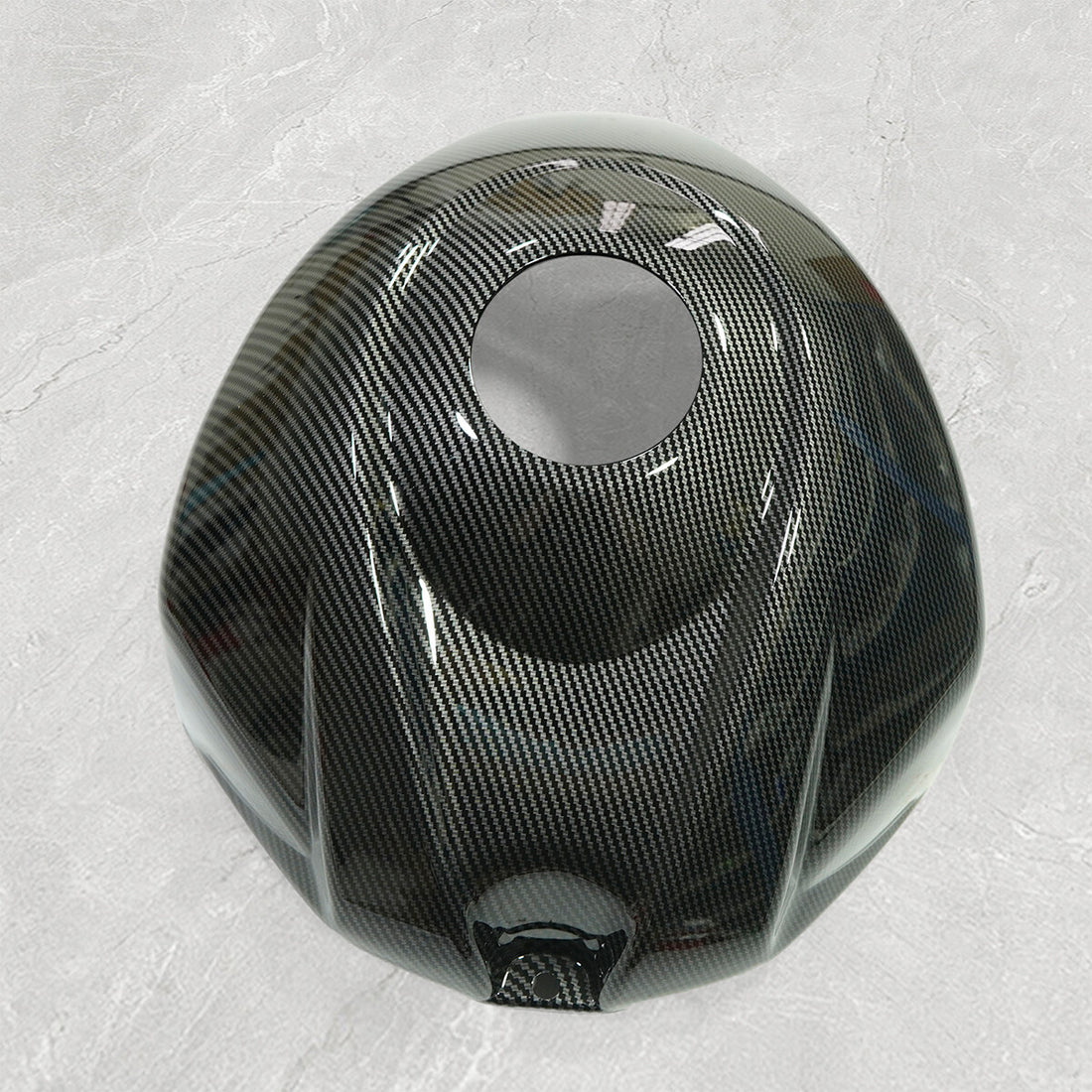 Black Carbon Fiber Fuel Gas Tank Cover Fairing Fit Suzuki GSXR1000 2007 2008
