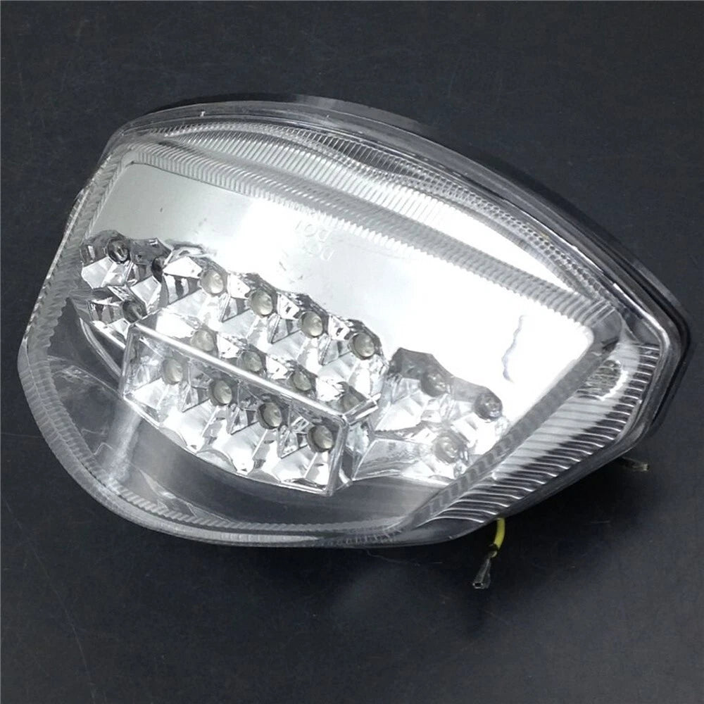 Fit for Suzuki GSXR1000 2007-2008 Tail Light LED Clear Integrated Turn Signals