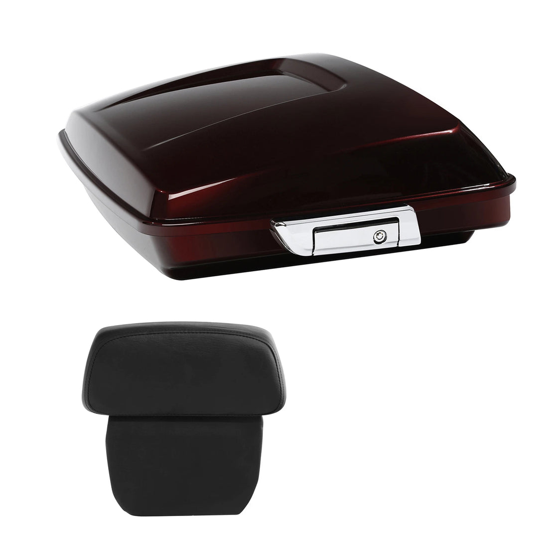 Razor Tour Trunk Backrest Pad Fit For Harley Road Glide 2014-2025 Twisted Cherry