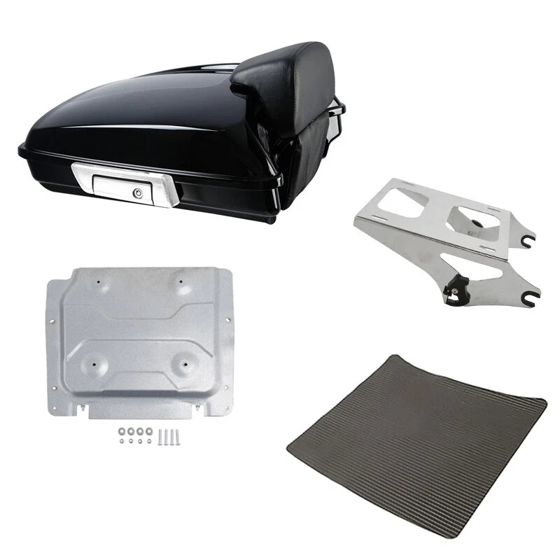 Razor Trunk Backrest Mount Rack Fits For Harley Touring Electra Glide 2014-2026