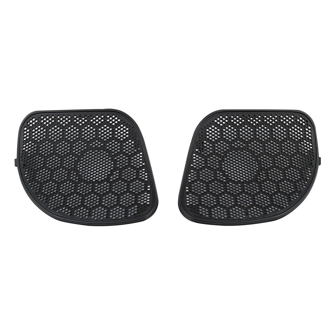 Black Mesh Front Fairing Speaker Grilles Fit For Harley Road Glide 2015-2023