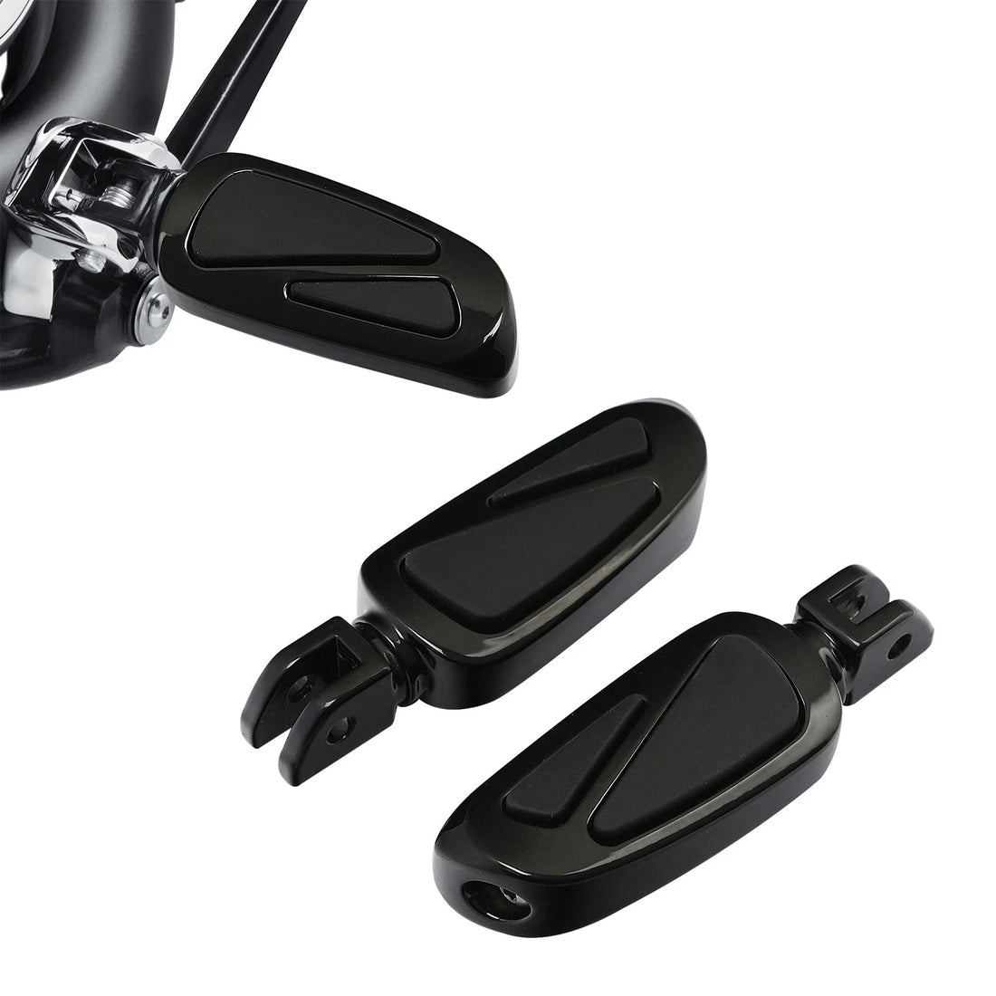 Driver Foot Pegs Fit For Harley Softail Sport Glide Low Rider 2018-2025