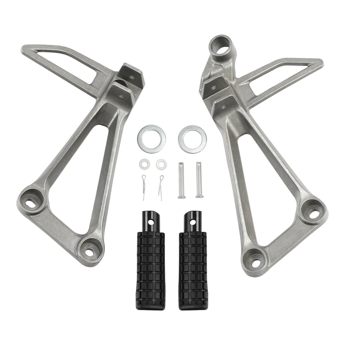 Passenger Footpegs Pegs Bracket Fit For Honda CB500X 13-16 CB500F CBR500R 13-15