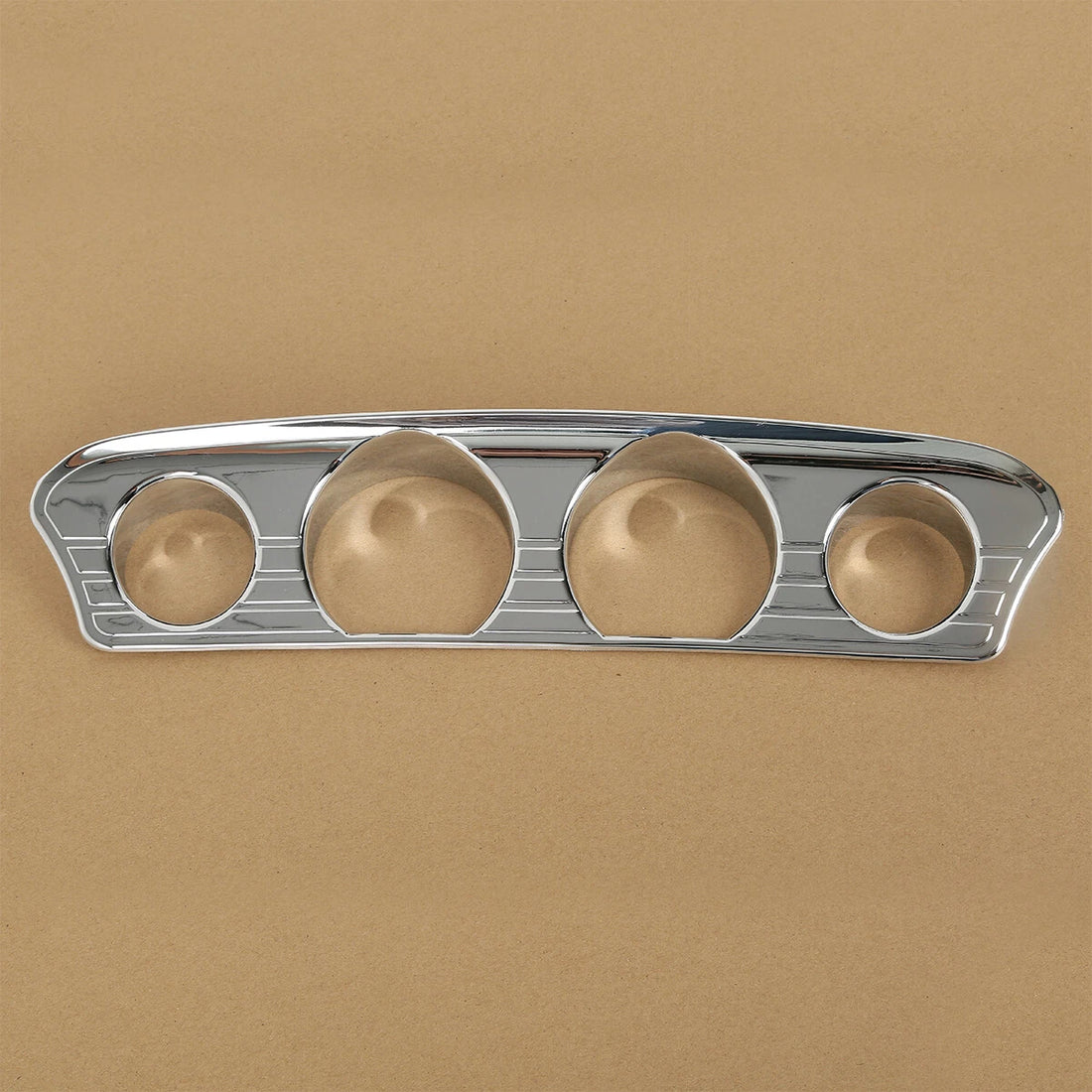 Tri-Line Gauge Trim Cover Fits For Harley Touring Electra Street Glide 2014-2024